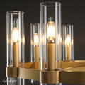 Ravelle Glass Round Chandelier 48