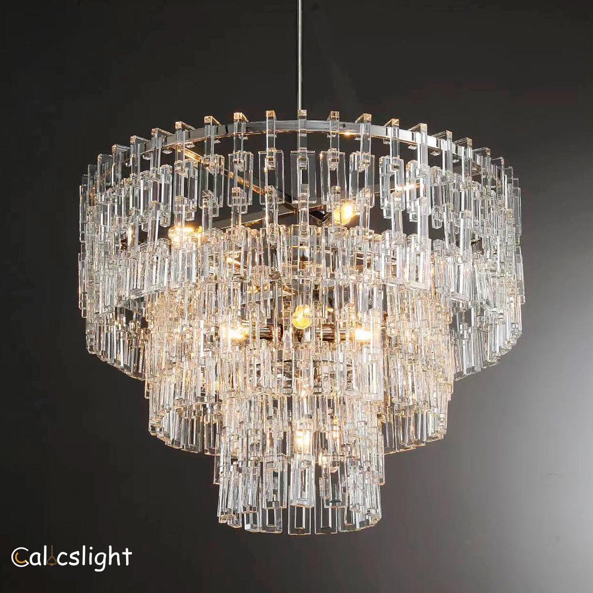 Marignan Tiered Round Chandelier 60"