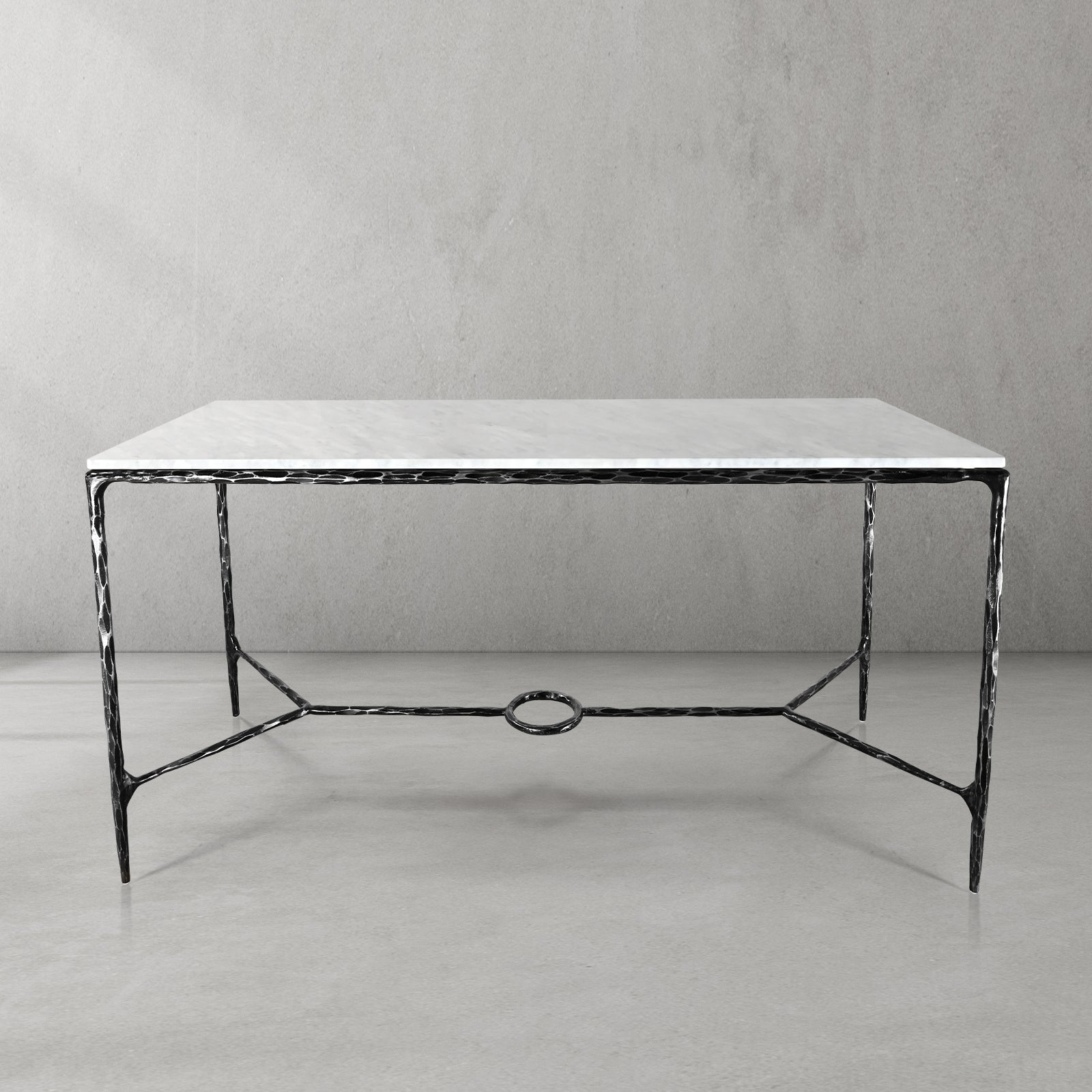 Thaddeus Rectangle Marble Desk