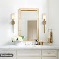 Modern Alabaster Wall Sconces - Fast Delivery-1-Luxehomezone