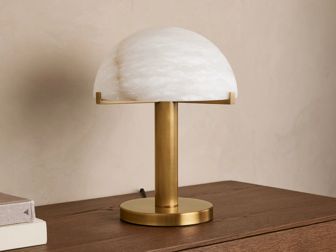 Emerie Alabaster Table Lamp