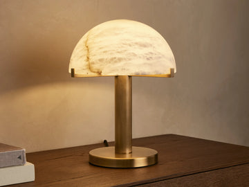 Emerie Alabaster Table Lamp
