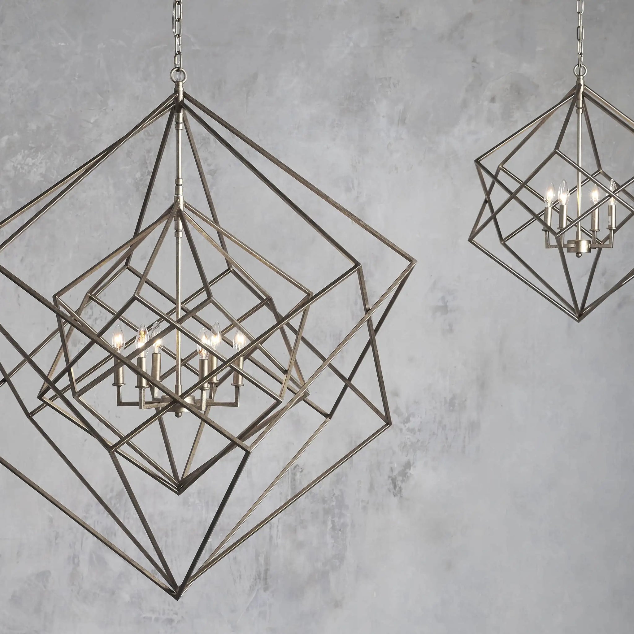 Geode Chandelier  44.25"