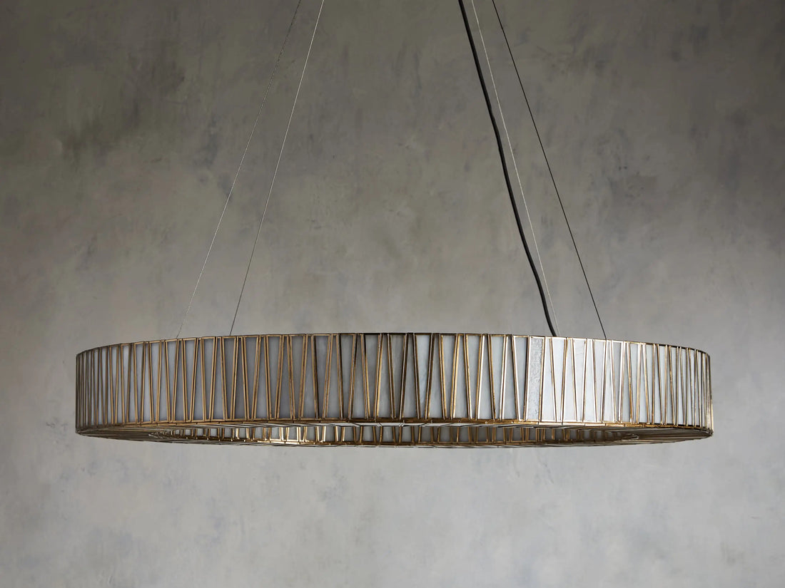 Junet Glass Round Chandelier 24" 36'' 42" 60''D