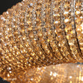 Halo Crystal Aperture Round Chandelier D59