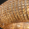 Halo Crystal Aperture Round Chandelier D72
