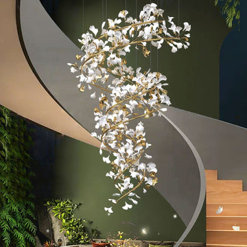 Ginkgo Chandelier Style Q