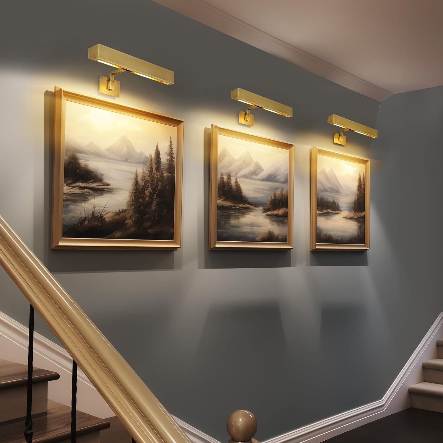 Art Clain Picture Light 12" 18" 30" 42" - All Products, Ins Review, New Products, Picture Light- Picture Light1-Luxehomezone