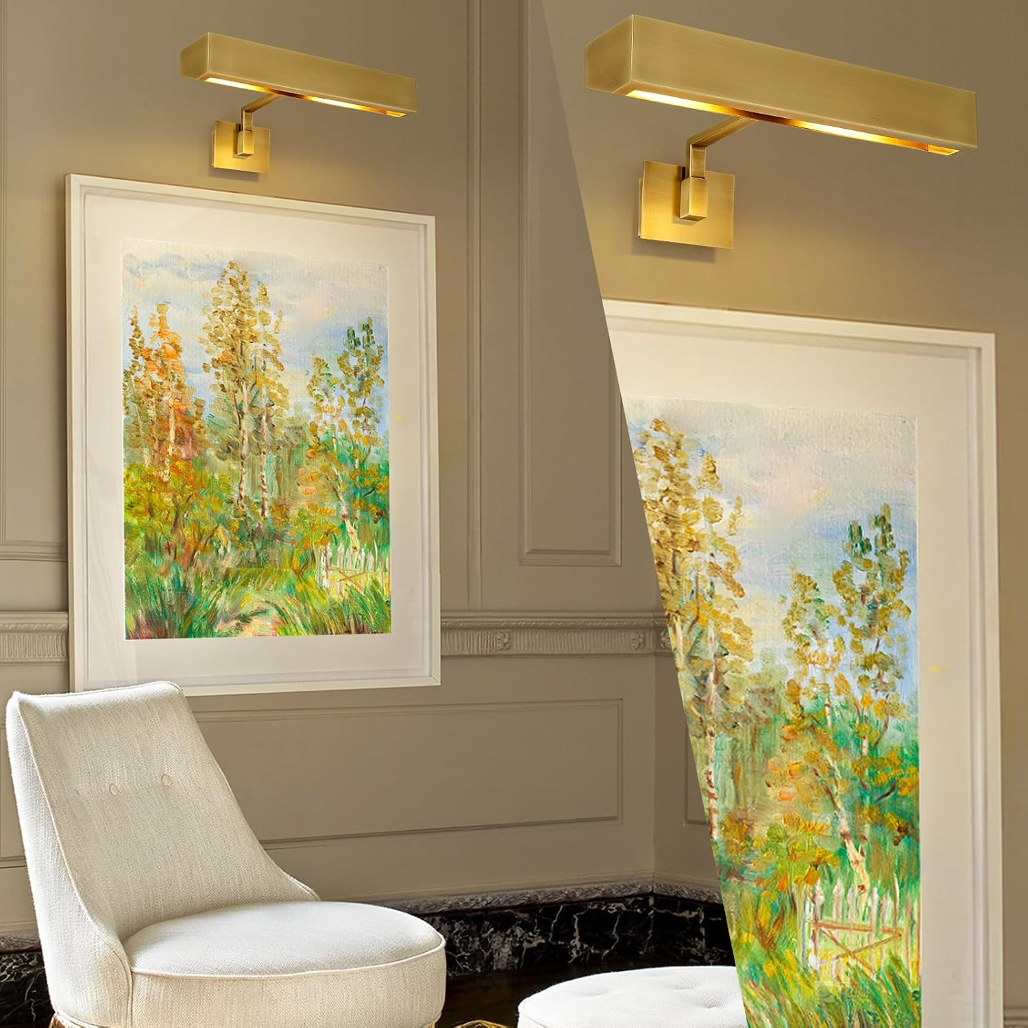 Art Clain Picture Light 12" 18" 30" 42" - All Products, Ins Review, New Products, Picture Light- Picture Light1-Luxehomezone