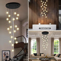 Large LED Pendant Chandeliers with Crystal Bubble Ball - Fast Delivery-1-Luxehomezone