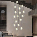 Large LED Pendant Chandeliers with Crystal Bubble Ball - Fast Delivery-1-Luxehomezone