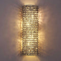 Smoke Grey Crystal Beaded Wall Sconce Light - Fast Delivery-1-Luxehomezone