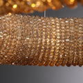 Halo Crystal Aperture Round Chandelier D41