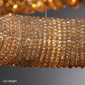 Halo Crystal Aperture Round Chandelier D59