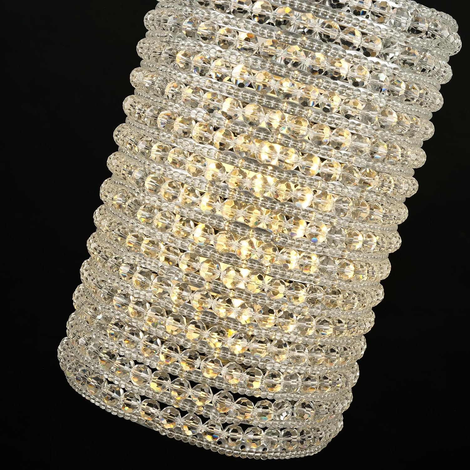 Smoke Grey Crystal Pendant Lights - Fast Delivery-1-Luxehomezone