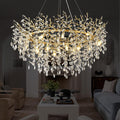 Round Silver Tree Branche Chandelier48
