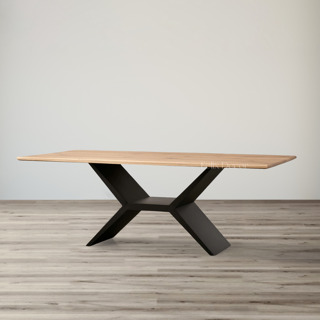 Jacob Dining Table with Vertex Base