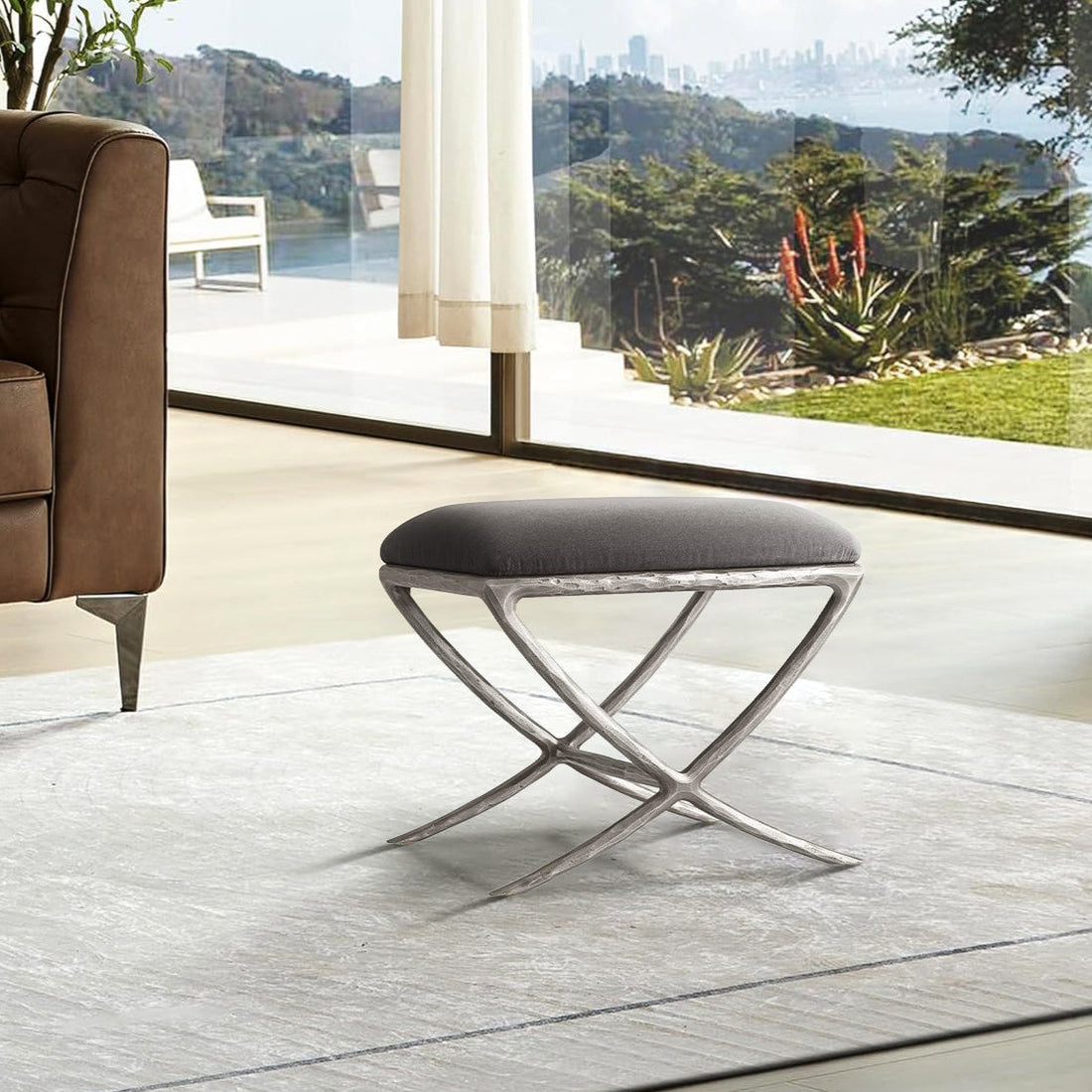 Thaddeus X-base Stool