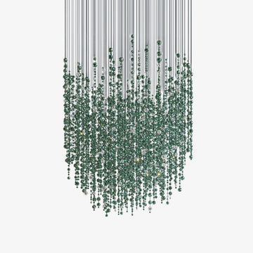Emerald Rainfall Crystal Customize Chandelier
