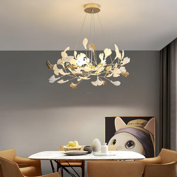 Ginkgo Chandelier Style R