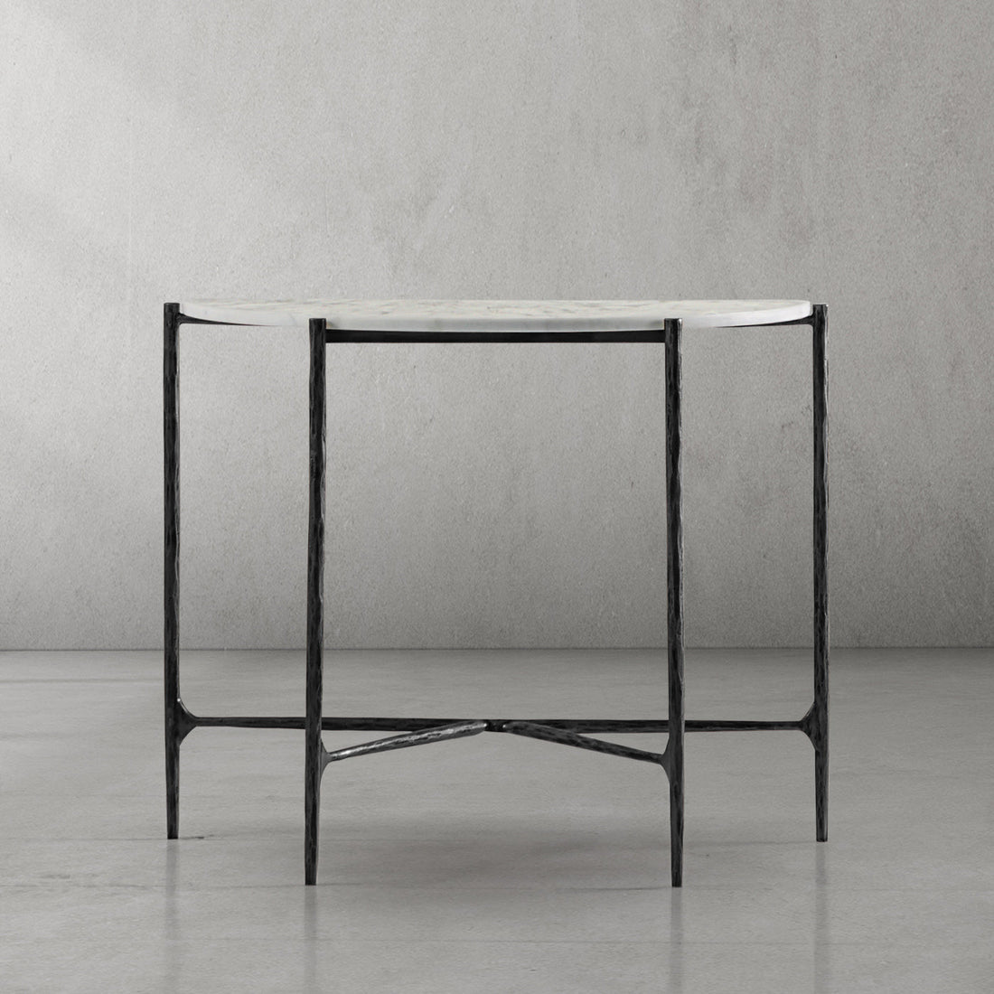 Thaddeus Semi-circle Console Table