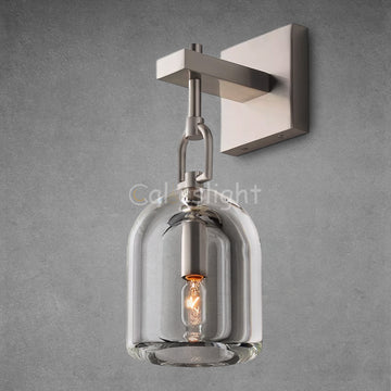 Botany Glass Cloche Sconce