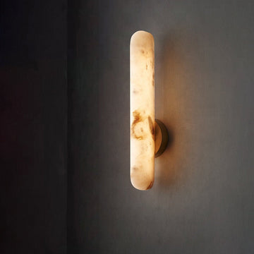 Alabaster Rod Sconce