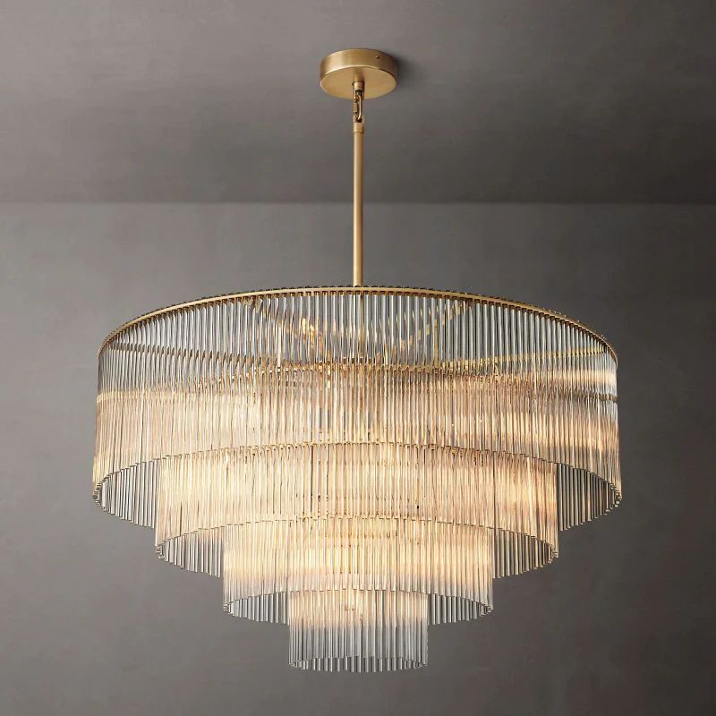 Scala Crystal Round Chandelier 40"