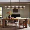 Arcachon Crystal Rectangular Chandelier 54