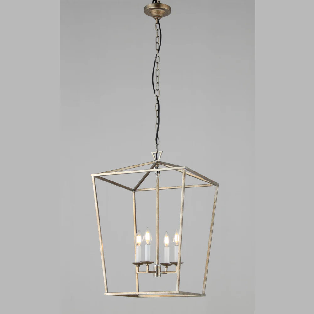 Chris Graff 4 Light 12"W Lantern Pendant Light
