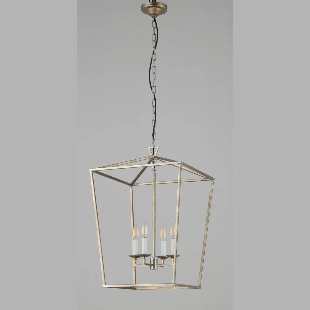 Chris Graff 4 Light 12"W Lantern Pendant Light