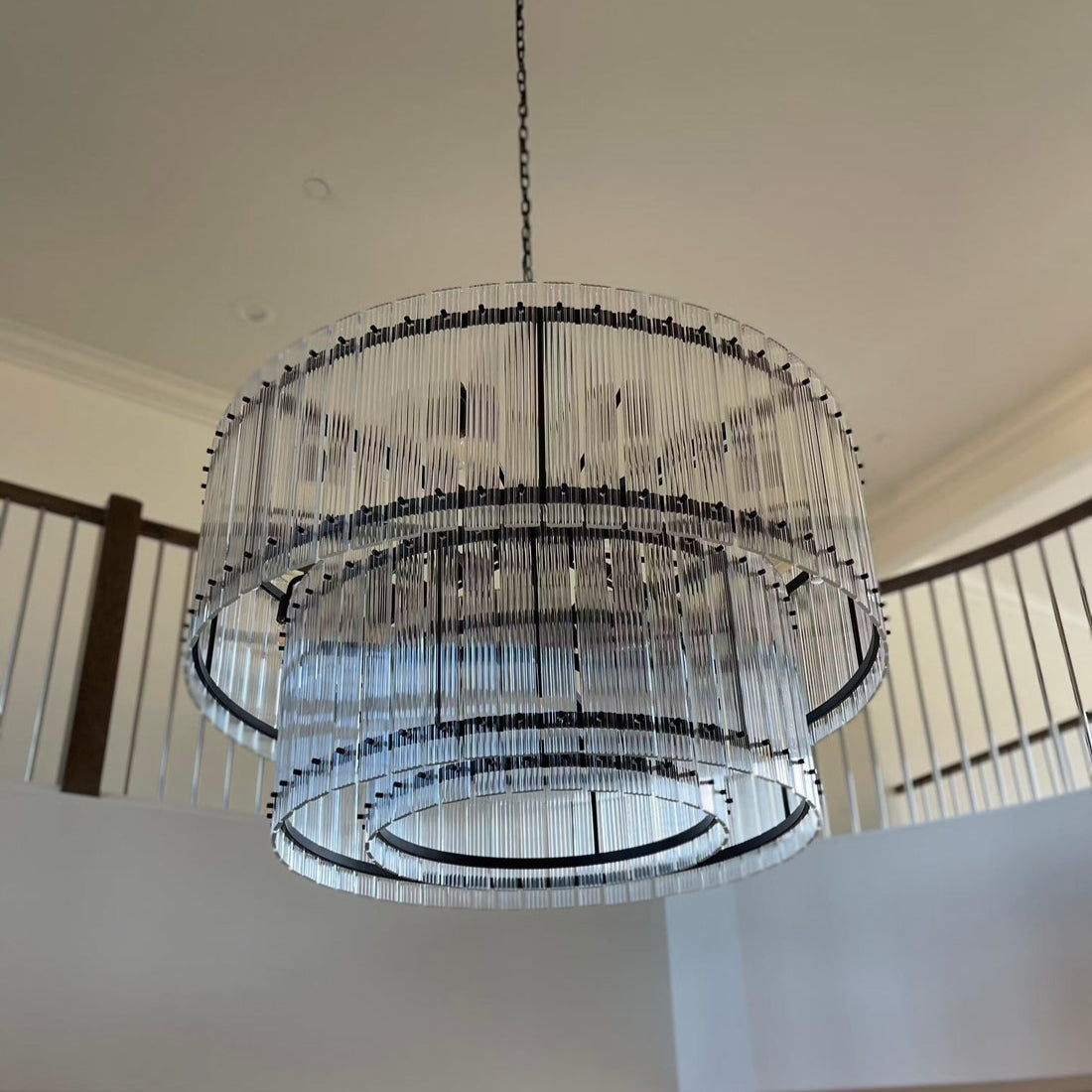 San Marco Two-Tier Round Chandelier  22" 37" 48" 60"