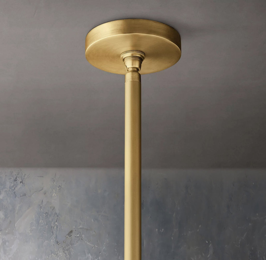 pauillac Clear Glass Round Chandelier 36"