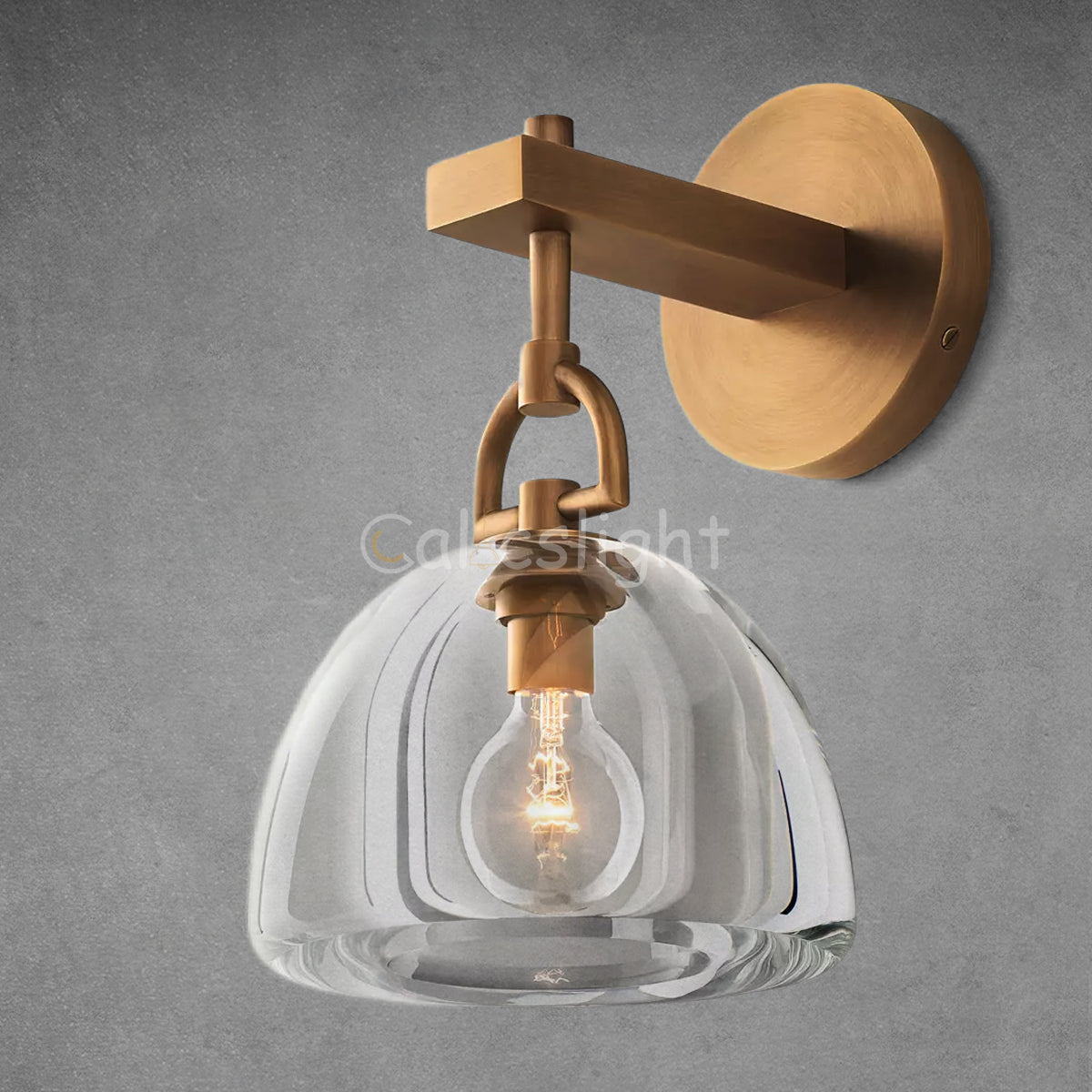 Botany Glass Dome Sconce