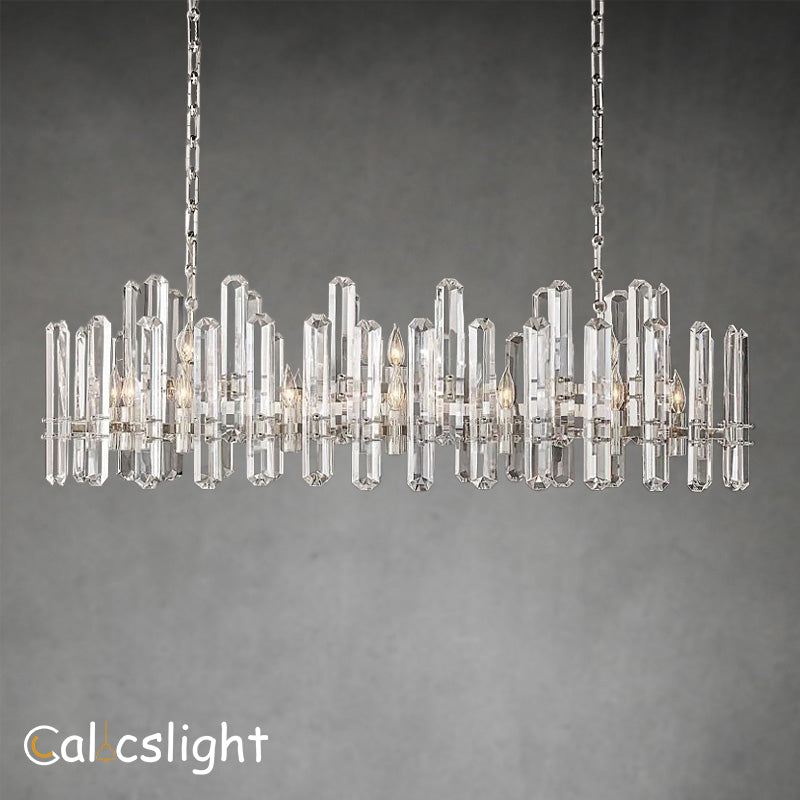 Bonnington Chandelier 54-Nickel