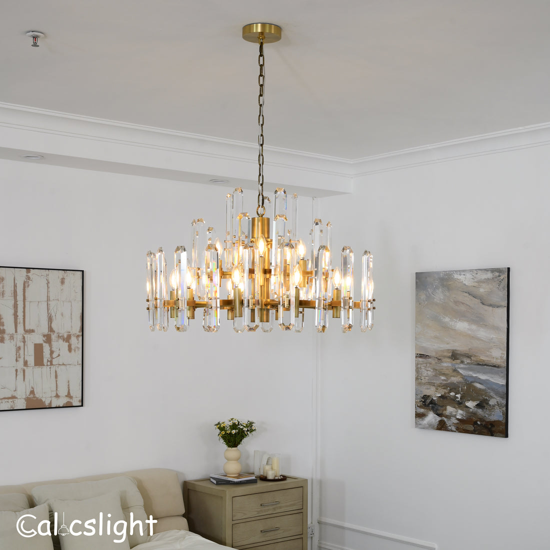 Bonnington Round Chandelier 36"