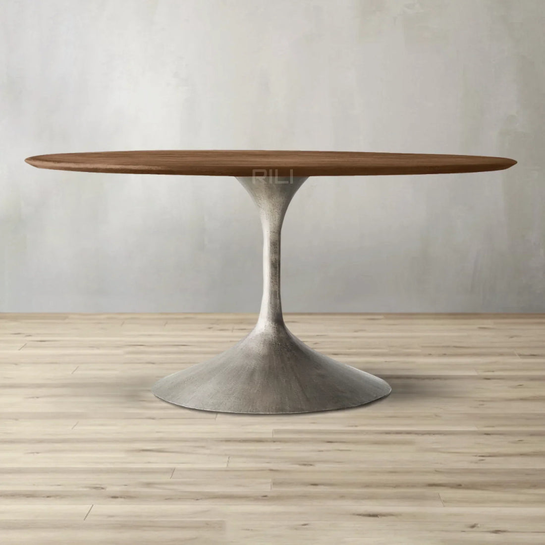 Aero Wood Round Dining Table