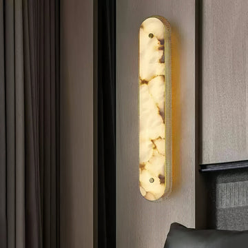 Calyxon Alabaster Wall Sconce