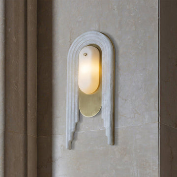Cascada Alabaster Wall Sconce