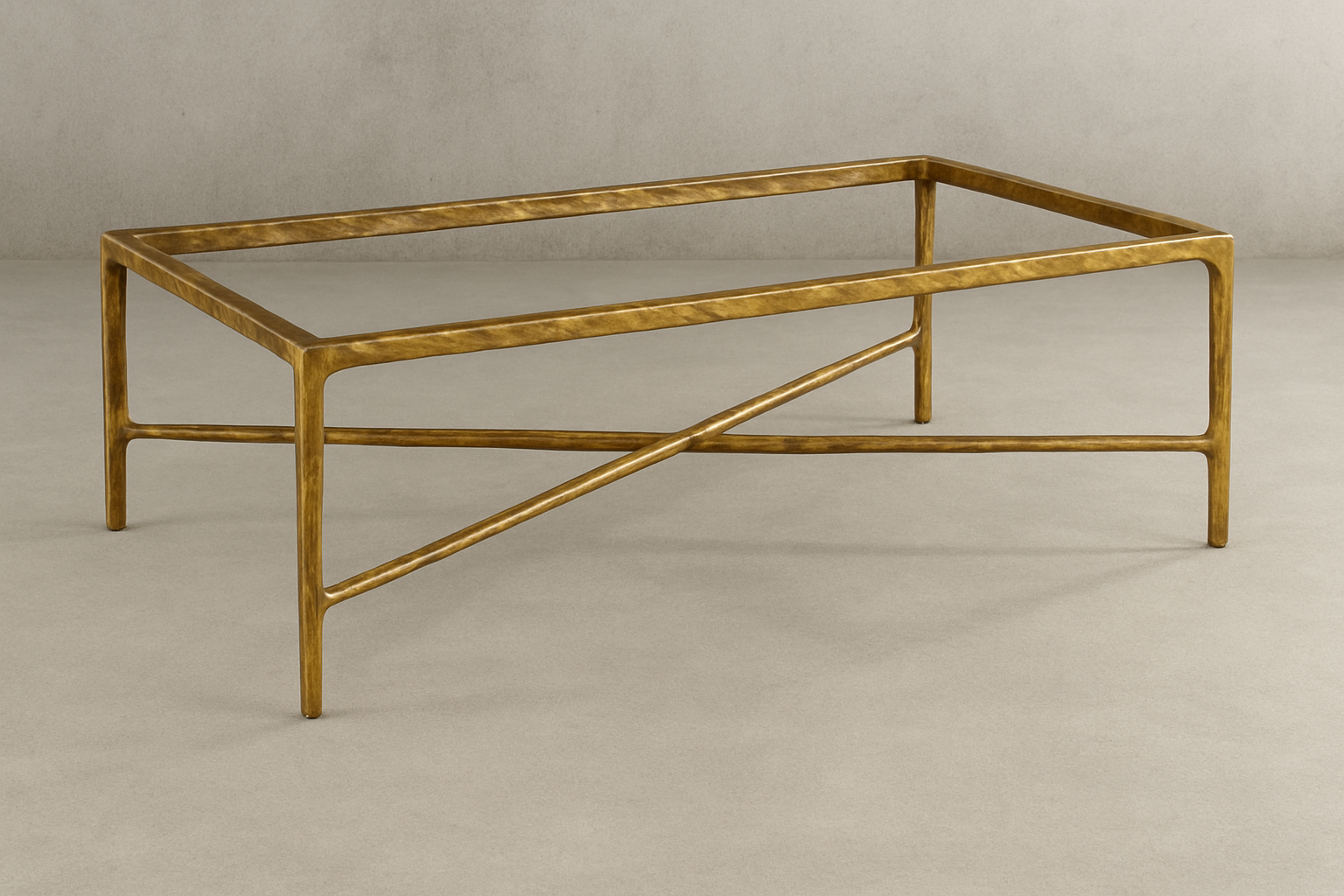 Thaddeus Rectangular Coffee Table (Base Only)