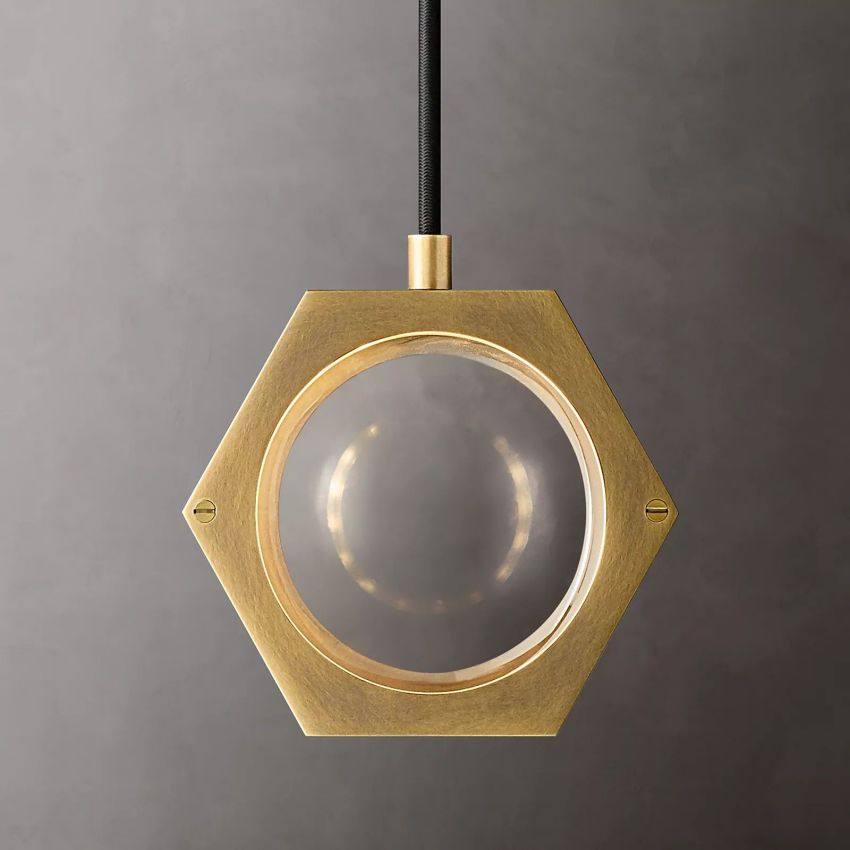 Elegant Grand Pendant 5”D