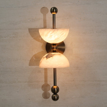 Duo Alabaster Wall Lamp