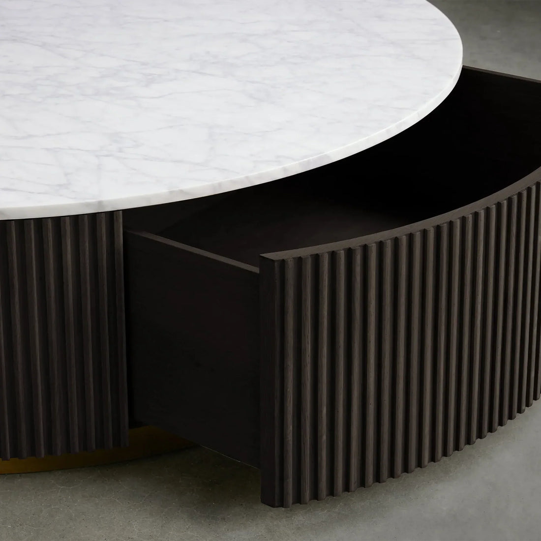 Finn Round Storage Coffee Table
