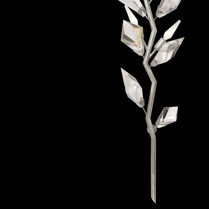Addison 58" Gold & Silver Crystal Sconce