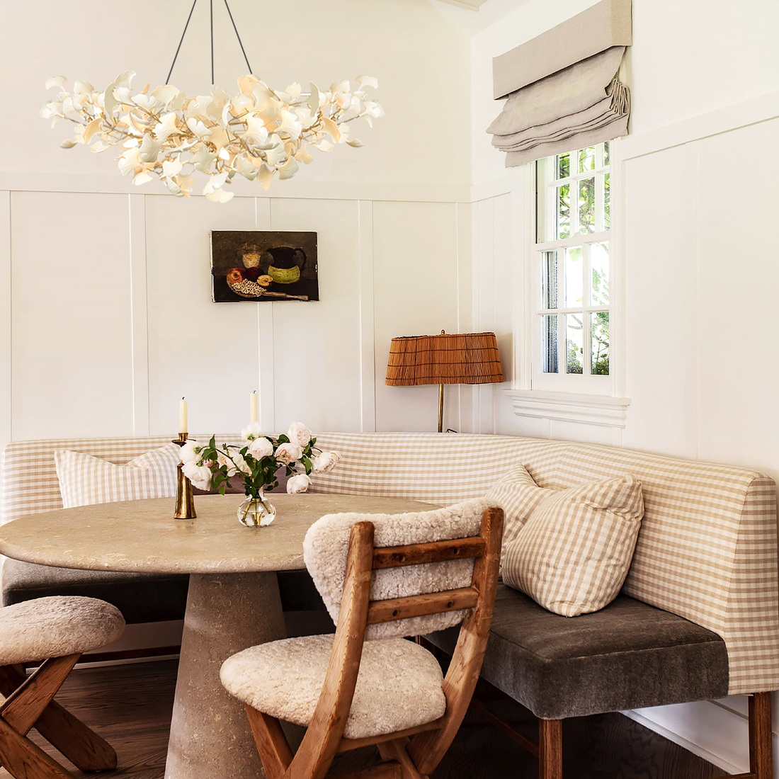 Ginkgo Chandelier Style B