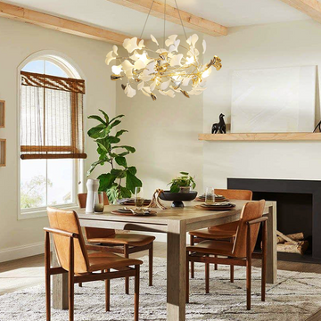 Ginkgo Chandelier Style H