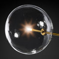 Glass Globe Mobile Six-Arm Chandelier 40