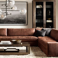 Glass Globe Mobile Six-Arm Chandelier 55