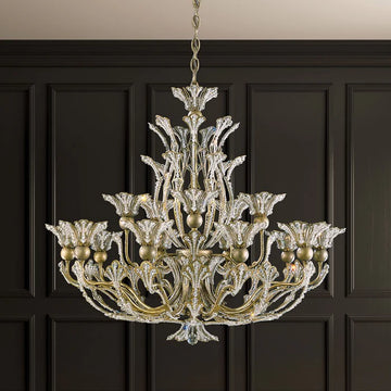 Traditional Crystal 7864 Rivendell 16-lt 32" Chandelier