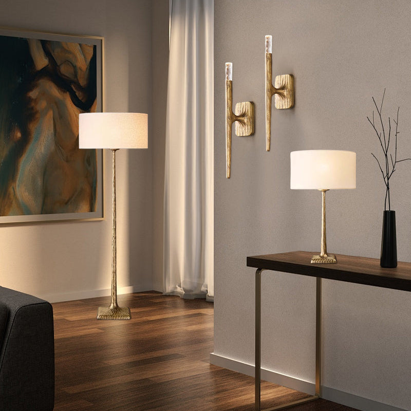Thaddeus Brass & Bronze Table Lamp
